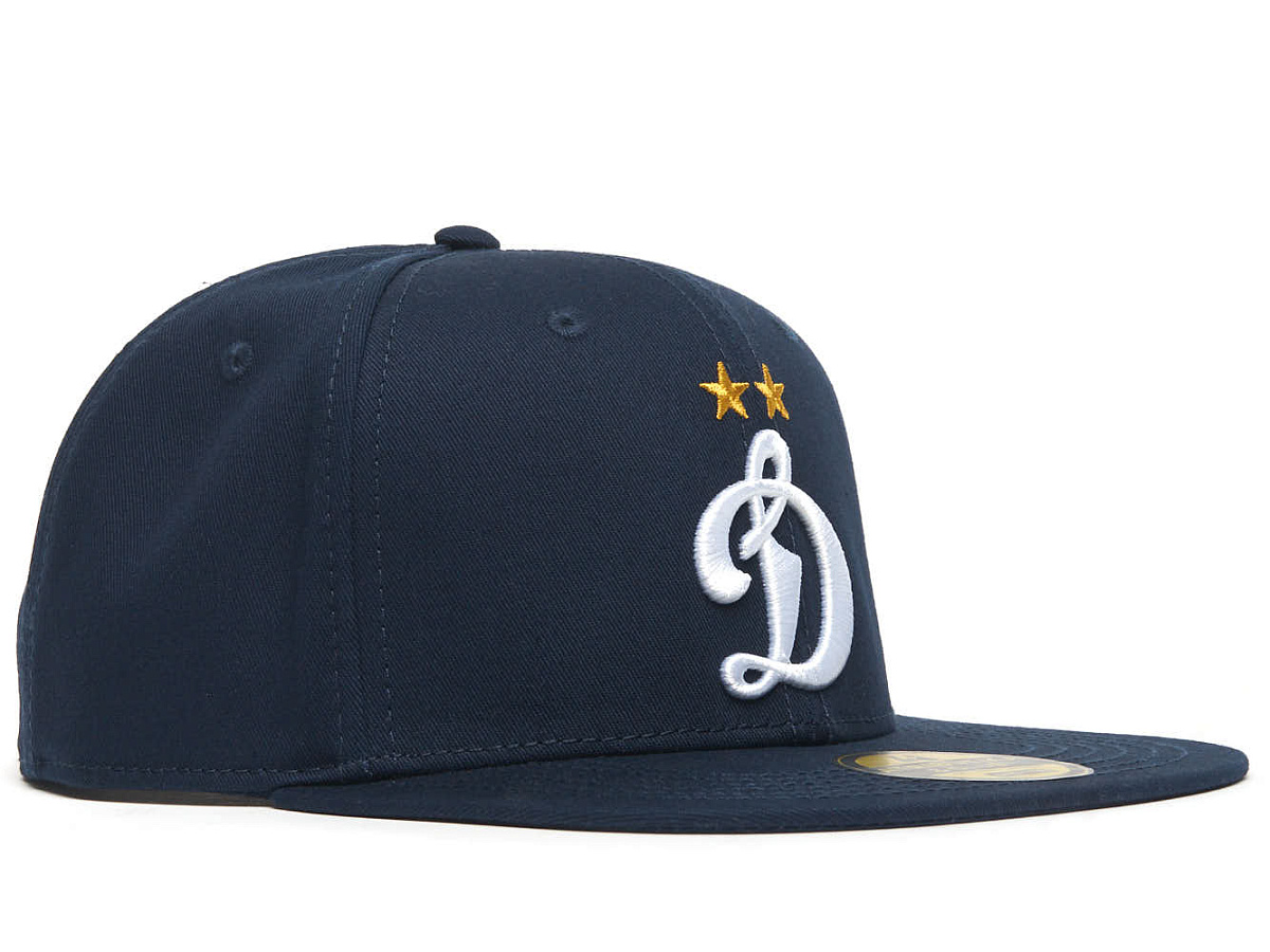 Бейсболка Динамо 60193 темно-синяя, прямой козырек