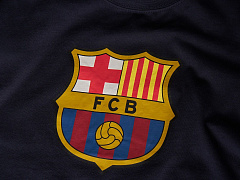 Детская футболка Барселона 130270 синяя