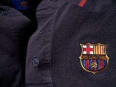 Футболка-поло Барселона 143740 синяя