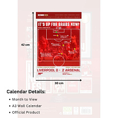 Календарь Арсенал Deluxe Calendar 2026