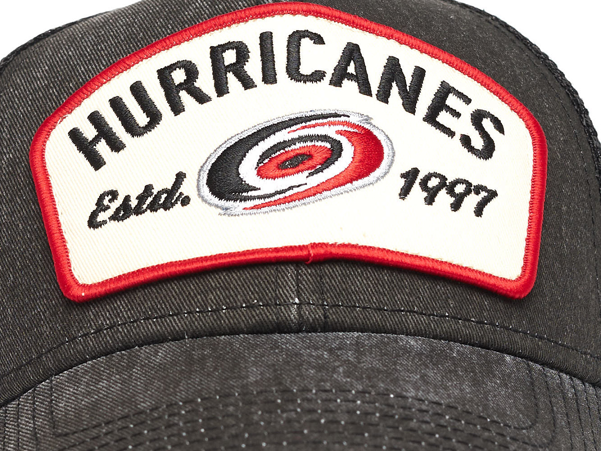 Бейсболка Carolina Hurricanes черно-серая 31210