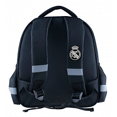 Детский рюкзак Реал Мадрид, черно-белый RM-213