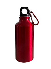 Бутылка для спорта ЦСКА с карабином, цвет красный