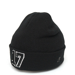 Шапка подростковая №17 черная 19128