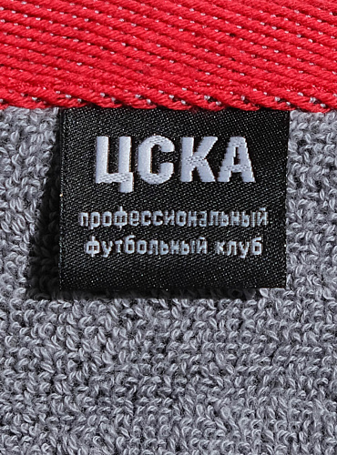 Полотенце PFC CSKA 140 х 70 см, цвет чёрный