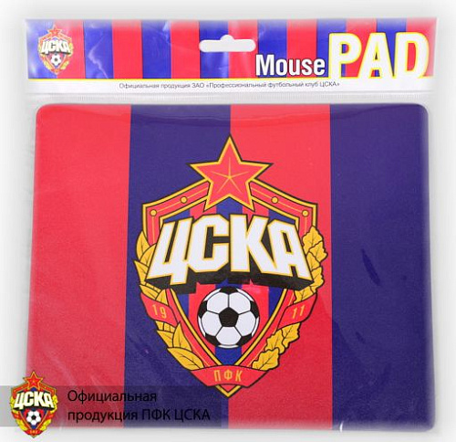 Коврик для мыши с эмблемами ЦСКА