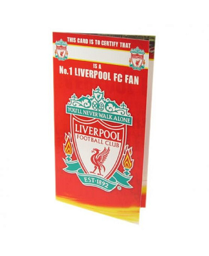 Открытка Liverpool F.C. Birthday Card No 1 Fan