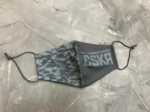 Маска для лица многоразовая хлопковая PFC CSKA