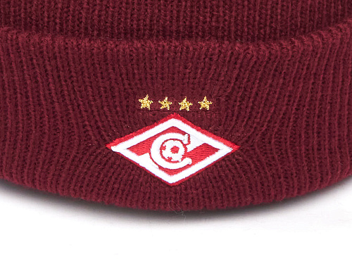 Шапка Спартак 00206 бордо