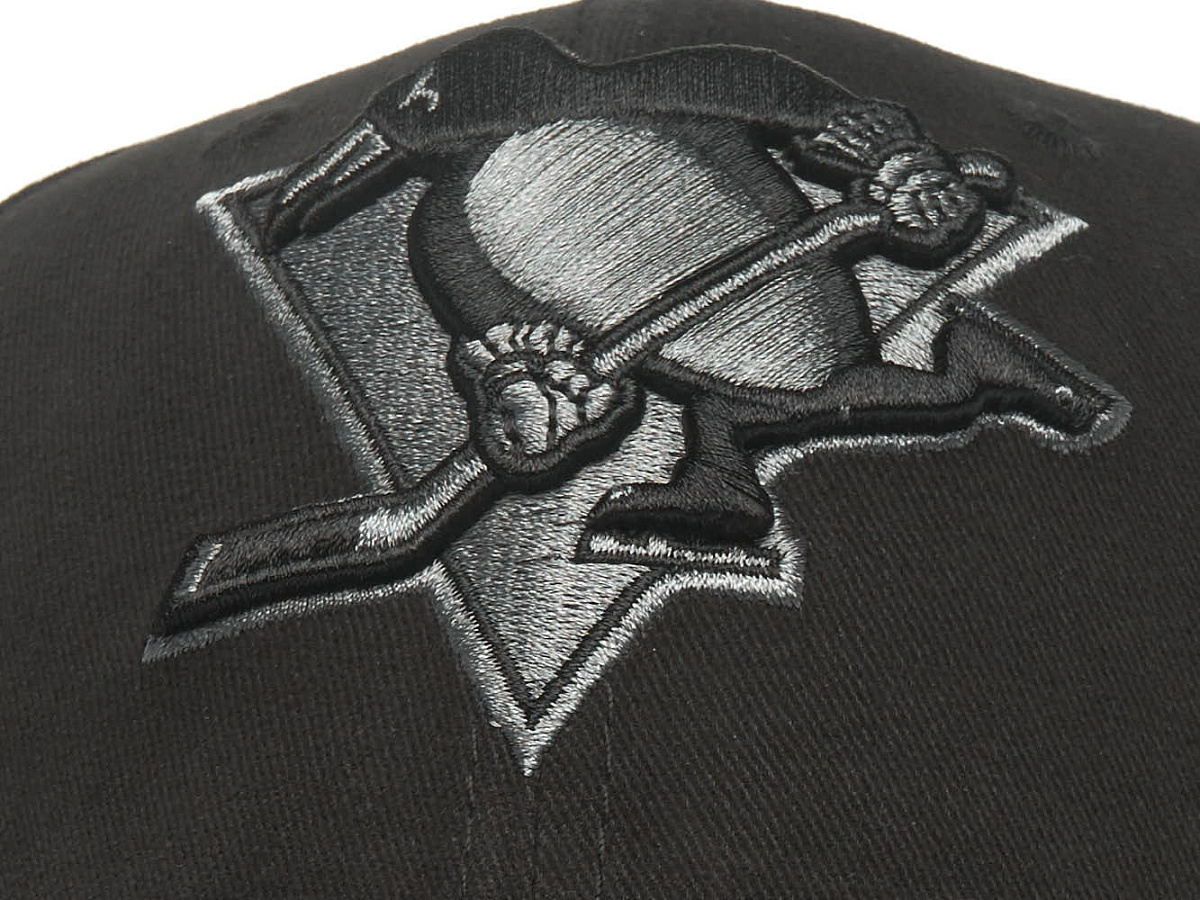 Бейсболка NHL Pittsburgh Penguins черная 31595