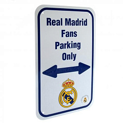 Табличка Реал Мадрид No Parking Sign