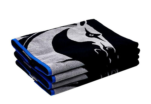 Полотенце PFC CSKA 140 х 70 см, цвет чёрный