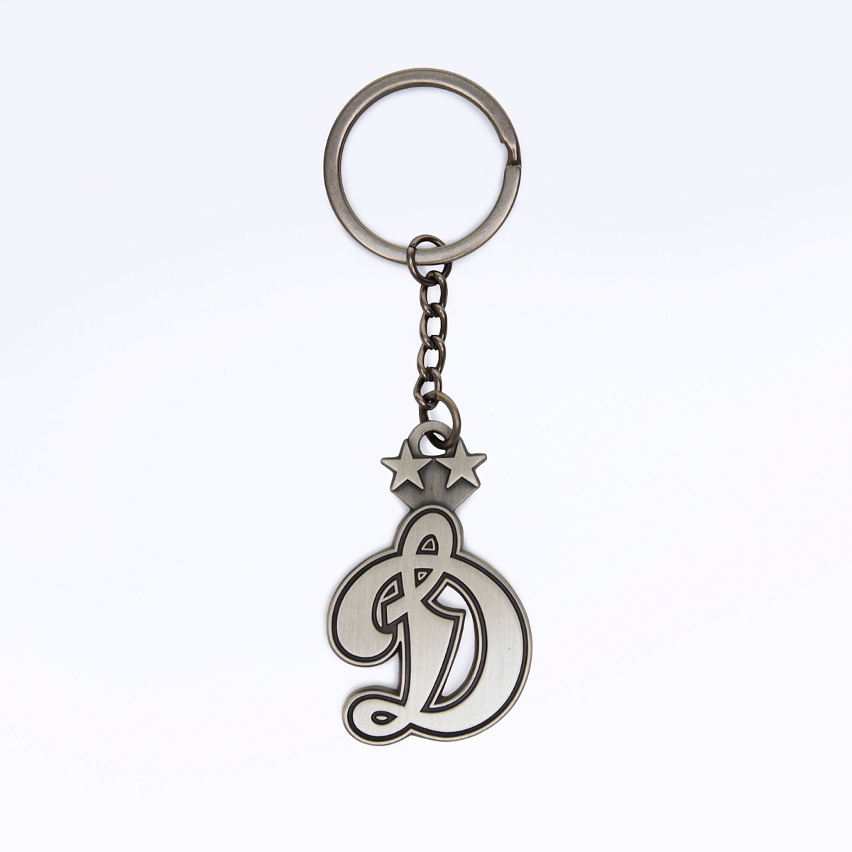 Брелок лого ФК Динамо (монохром)