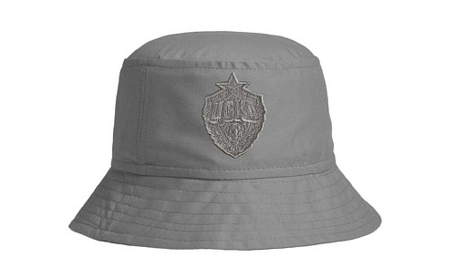 Панама детская "Эмблема ПФК ЦСКА", цвет серо-бежевый		