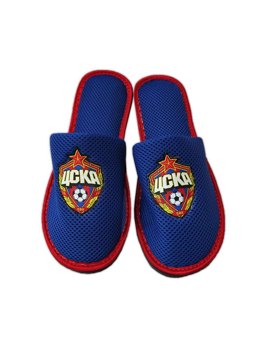 Тапки ЦСКА комнатные, цвет синий
