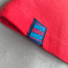Детская футболка поло Барселона BOYS POLO TEE, красная