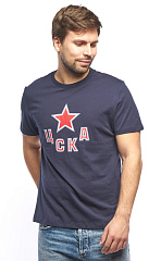 Футболка ХК ЦСКА 271730 синяя.