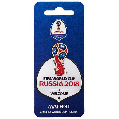 ЧМ 2018 Магнит "Кубок" ПВХ