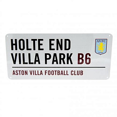 Табличка Астон Вилла Street Sign HE