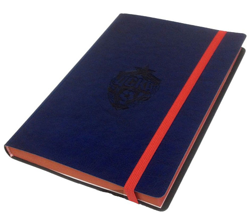 Ежедневник ЦСКА недатированный на  резинке