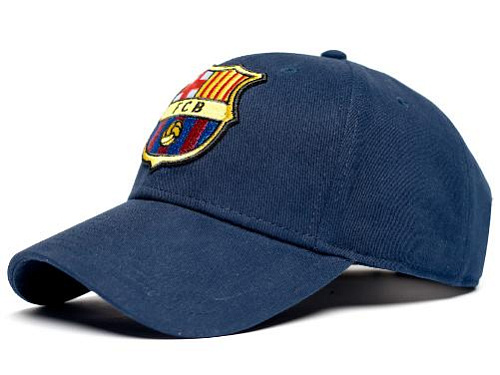 Бейсболка Барселона 107733 темно-синяя