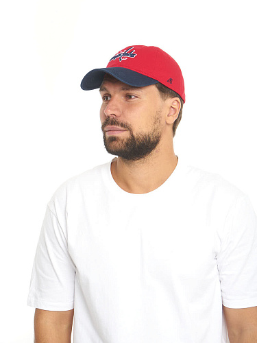 Бейсболка NHL Washington Capitals красно-синяя 31649
