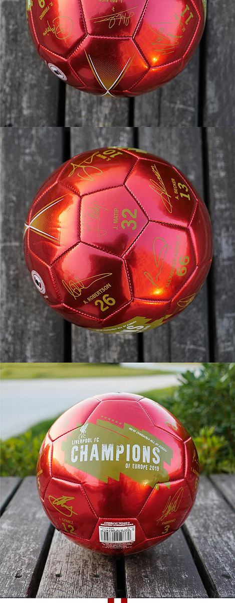 Мяч Ливерпуль Champions Of Europe Football Signature