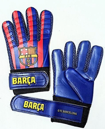 Вратарские перчатки Барселона детские, размер 2, 16 см, 6-8 лет