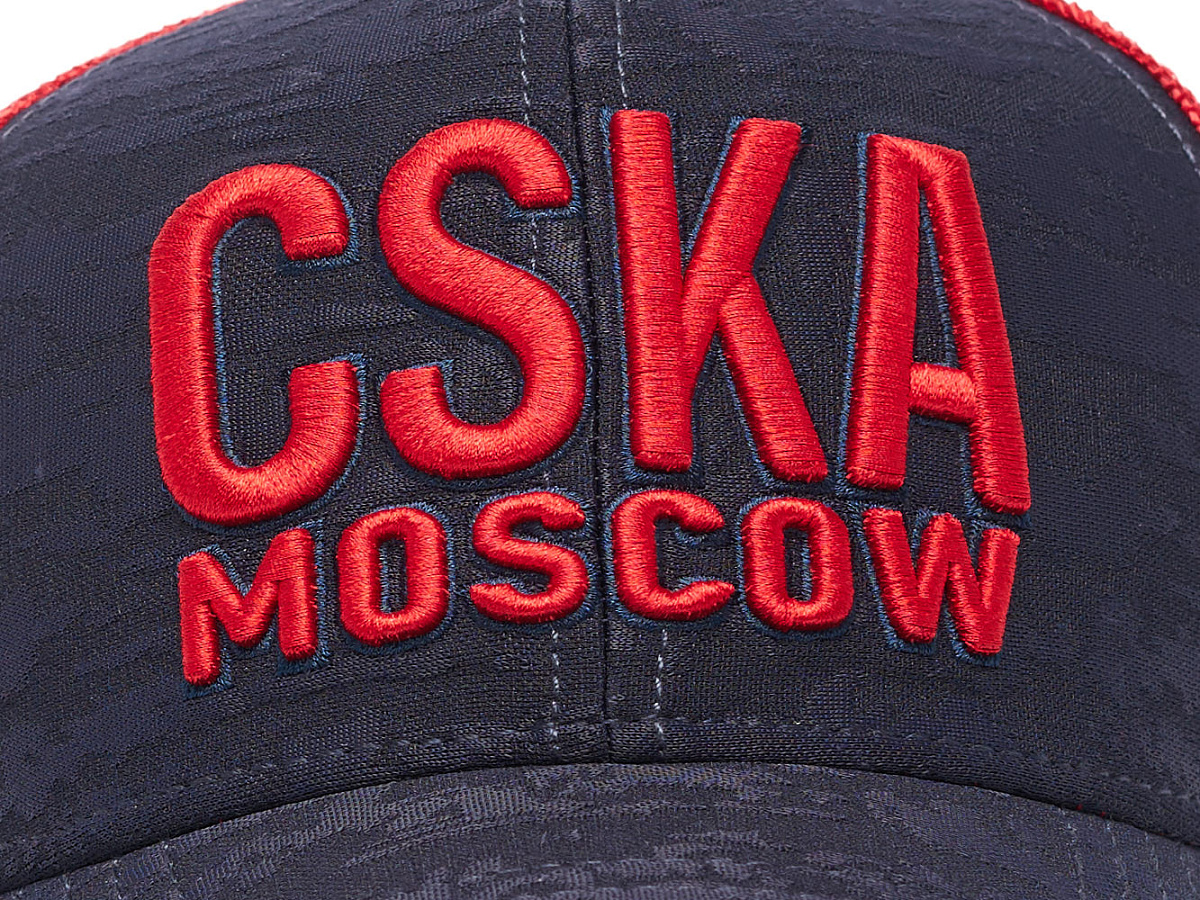 Бейсболка CSKA сине-красная 40003