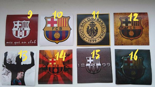 Наклейка Барселона в ассортименте