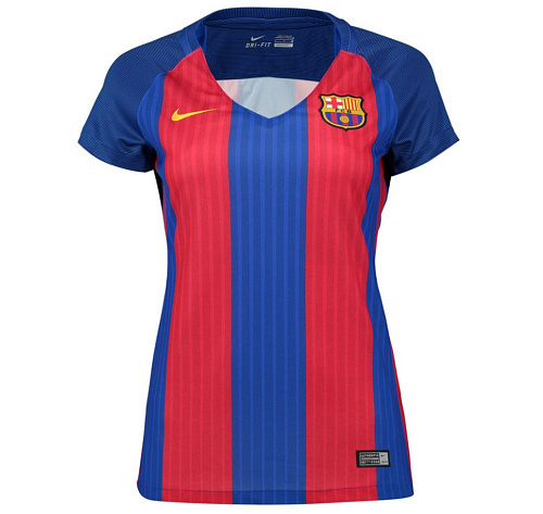 Женская футболка Барселона Nike 2016/17 домашняя 777109-481