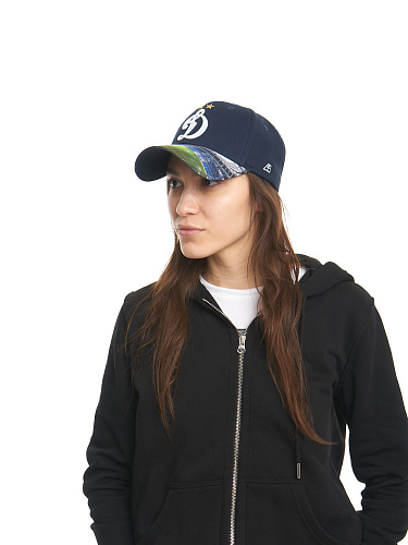 Бейсболка Динамо синяя со стадионом на козырьке 60132