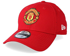Бейсболка Манчестер Юнайтед New Era 9Forty красная