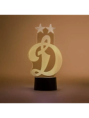 3D светильник Динамо New