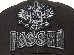 Бейсболка Россия черная 101587