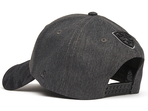 Бейсболка КХЛ №77 серо-черная 107691