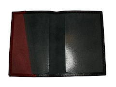 Обложка для паспорта ЦСКА, цвет красно-синий