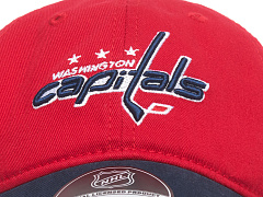 Бейсболка NHL Washington Capitals красно-синяя 31649
