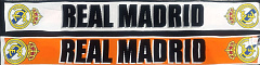Шарф Реал Мадрид DOBLE WHITE & ORANGE