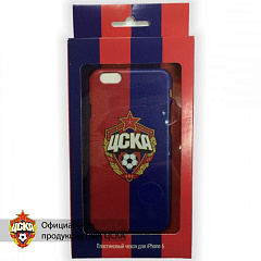 Клип-кейс для iPhone 6 красно-синий №2