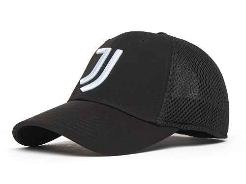 Бейсболка Ювентус детская черная без фиксатора 37260