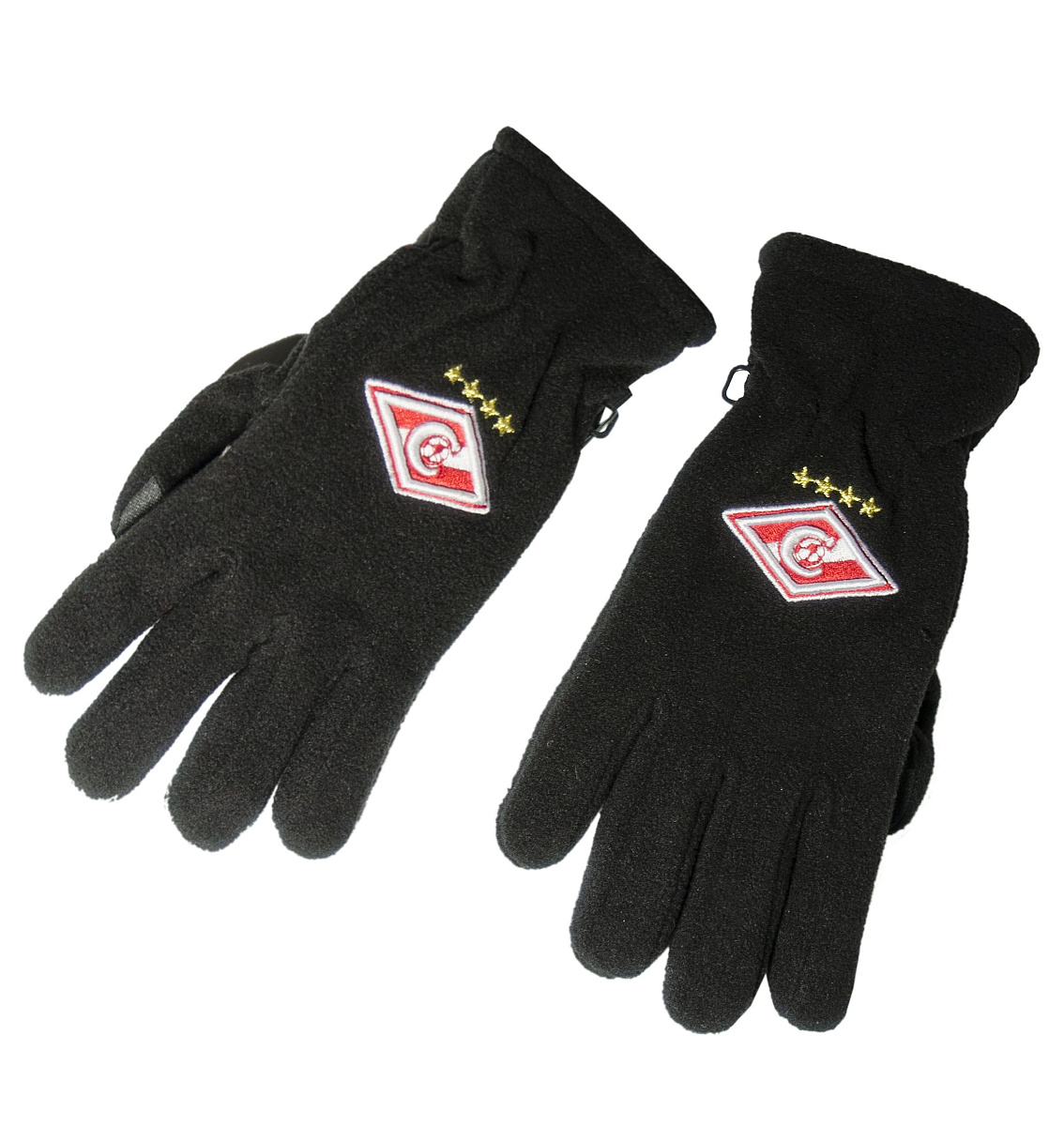 Перчатки Спартак 95204 черные, размер 8