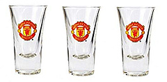 Набор из 3 рюмок Манчестер Юнайтед Shot Glass CR