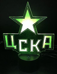 3D светильник ХК ЦСКА
