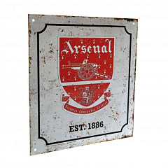 Табличка Арсенал Retro Logo Sign