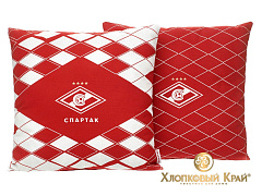 Подушка Спартак красный ромб