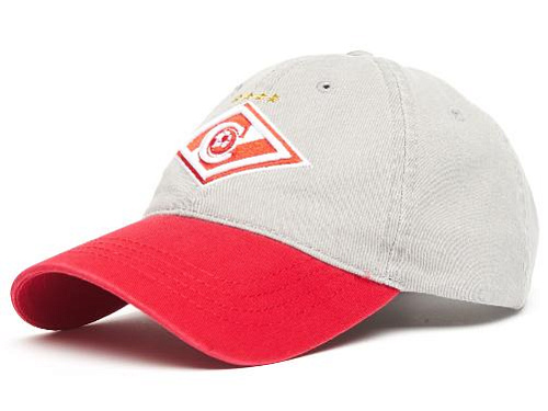 Бейсболка Спартак 120243 красно-серая