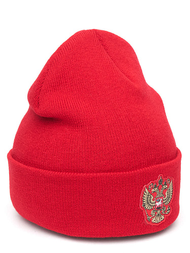 Шапка Россия РФС красная 59416