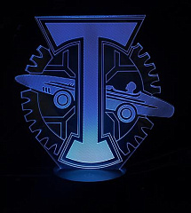 3D светильник Торпедо