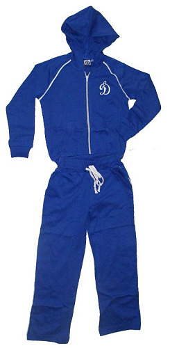 Костюм детский с капюшоном "Д" (васил.)